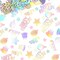 Iridescent Star & Balloon Confetti – Table Scatter for Birthday & Anniversary